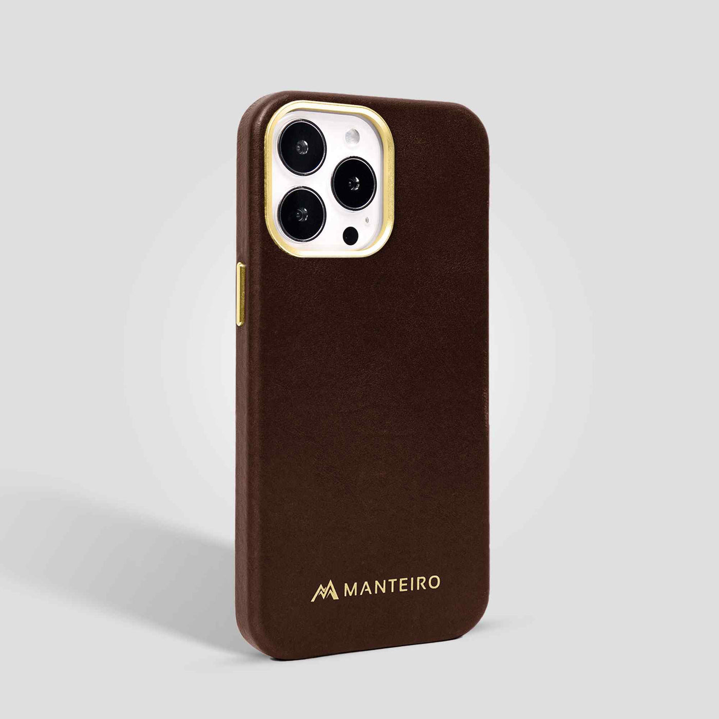 Classic Leather iPhone 13 Pro Max Case in Chestnut Brown #color_chestnut-brown