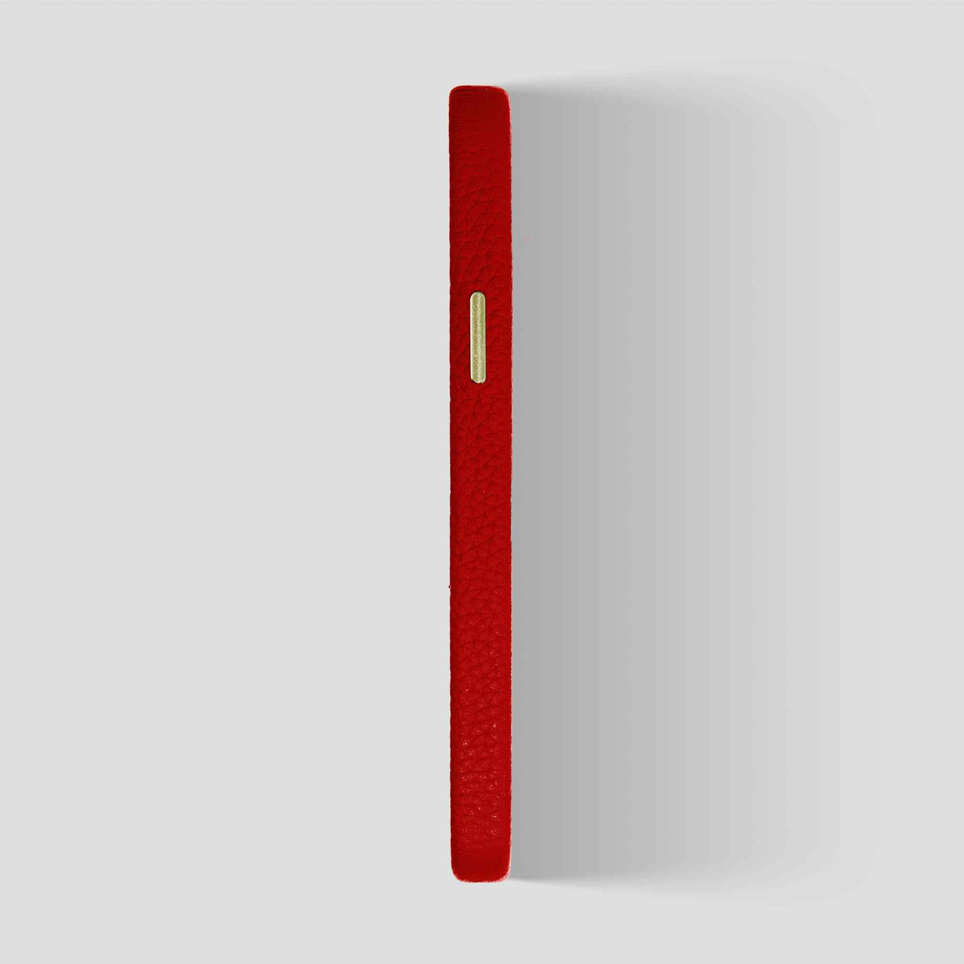 Grain Embossed Leather iPhone 12 Pro Max Case in Crimson Red #color_crimson-red