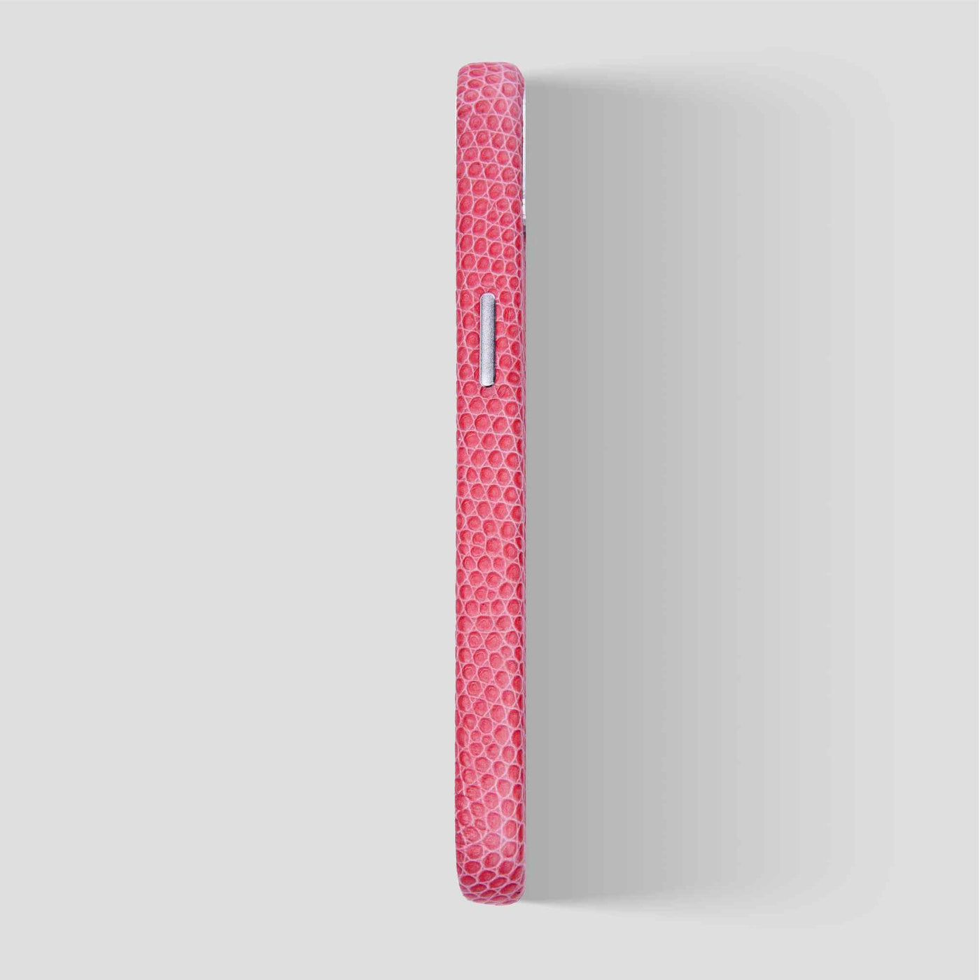 Serpent Hue Leather iPhone 13 Pro Case in Pink #color_pink