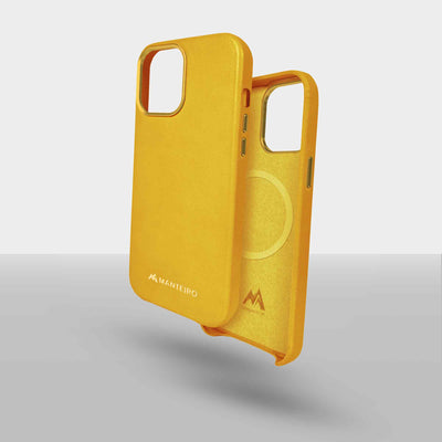 Classic Leather iPhone 13 Pro Max Case in Sandcastle #color_sandcastle