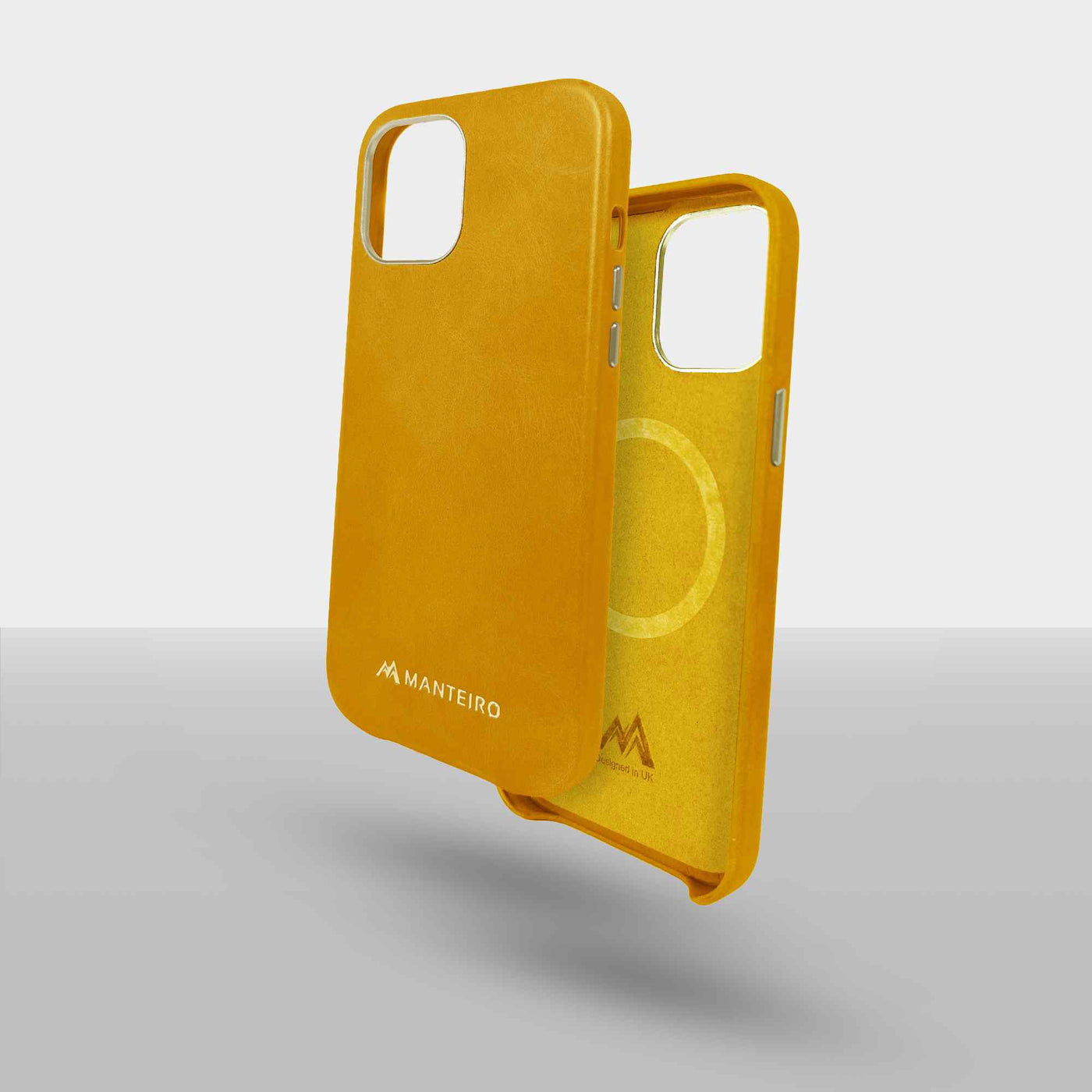 Classic Leather iPhone 12 Pro Max Case in Sandcastle #color_sandcastle